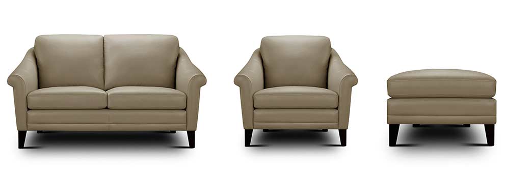 Sofa, Chair Ottoman options