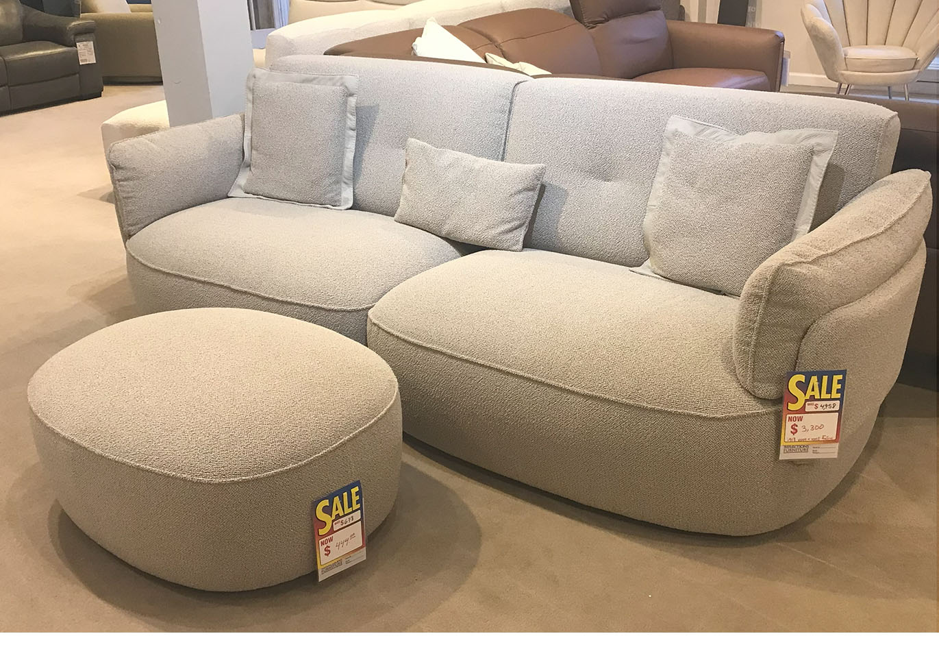 I918 Fabric Sofa  INCANTO
