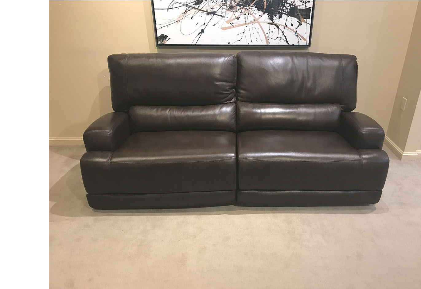 Zero Gravity Power Motion Leather Sofa  SPECIAL