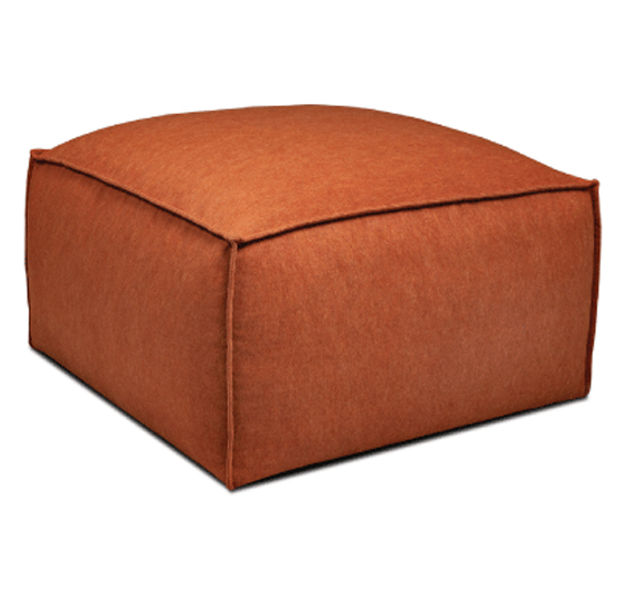 Collins Ottoman Collins AMERICAN LEATHER