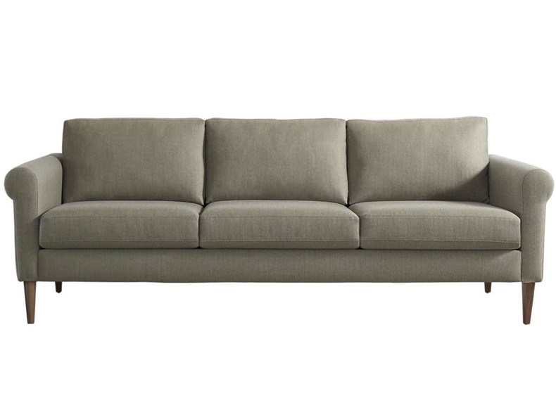 Personalize Rolled Arm Sofa  American Leather