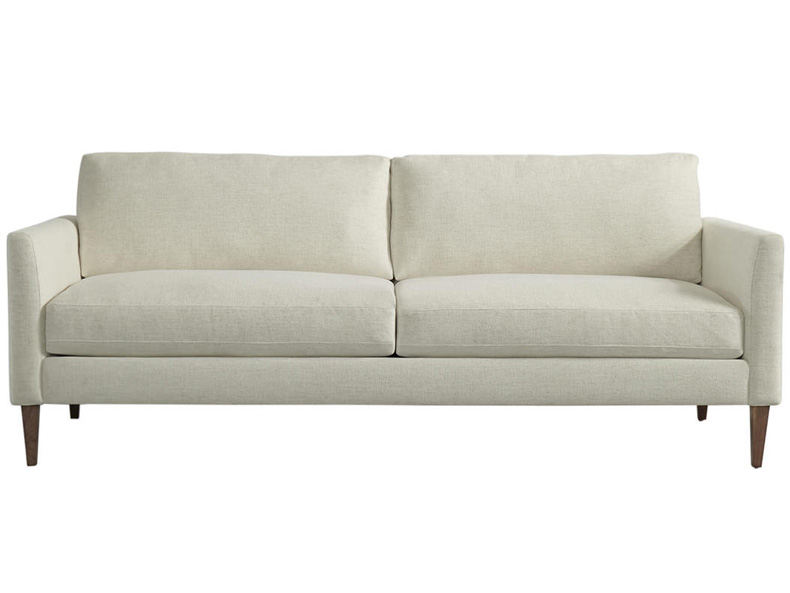 Personalize Soft Curve Arm Sofa  American Leather