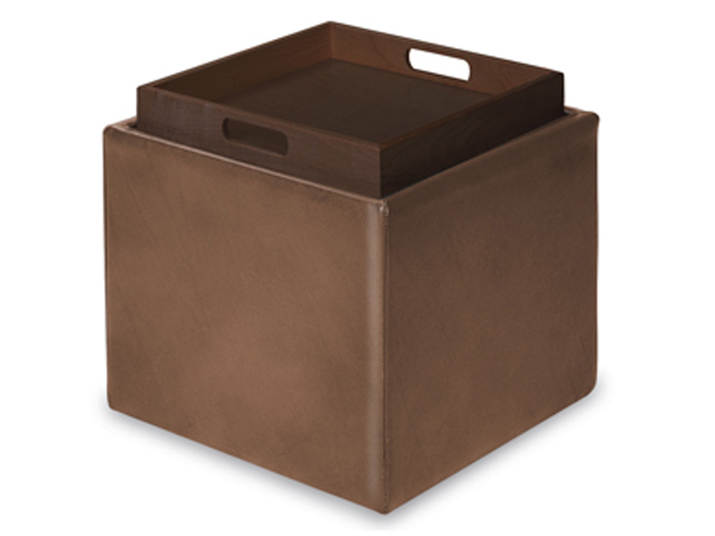 Uno Square Ottoman  American Leather