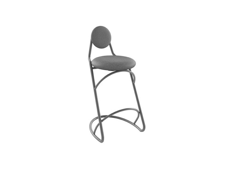 Freestyle Non Swivel Stool with Backrest 40513 Amisco