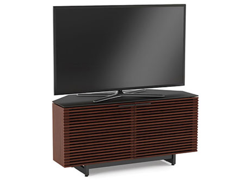 TV Media Console Cabinet Chocolate Stained Walnut 8175 BDI