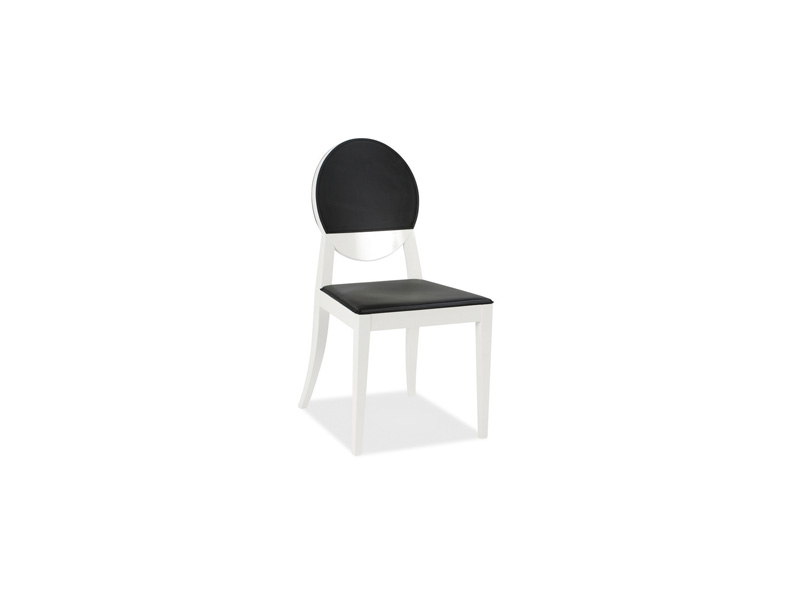 Deja vu leather Thick leather and wood chair CS/1054-LH Calligaris