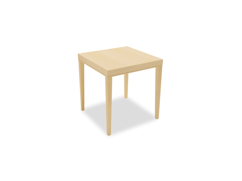 La locanda Square wooden table CS/4053-Q Calligaris