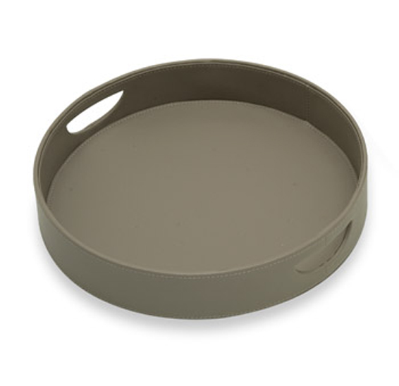 Damian Set of 2 round trays 7097 Calligaris