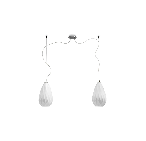 Hydra Blown glass suspension lamp CS/8009-SD Calligaris