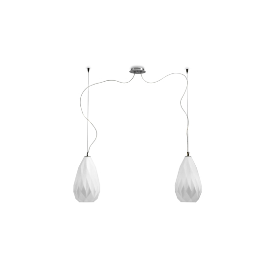 Hydra Blown glass suspension lamp CS/8009-SD Calligaris