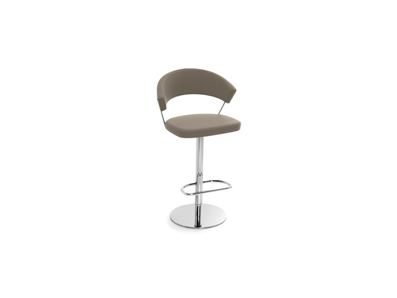 New York Upholstered stool CS/1088-GU Calligaris