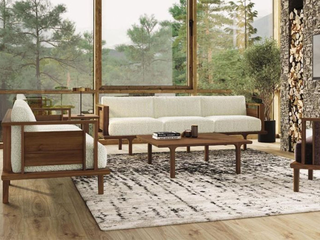 Chair with Wood Panels  Copeland