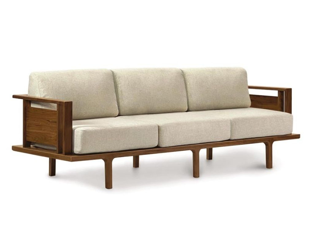 Sofa with Wood Panels  Copeland