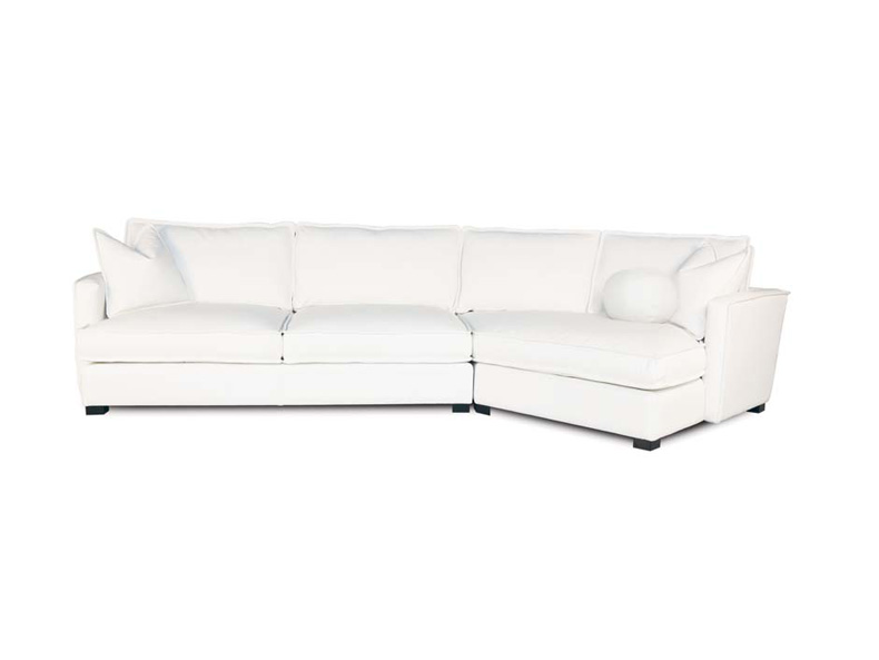 Delano Leather Sectional  Eleanor Rigby