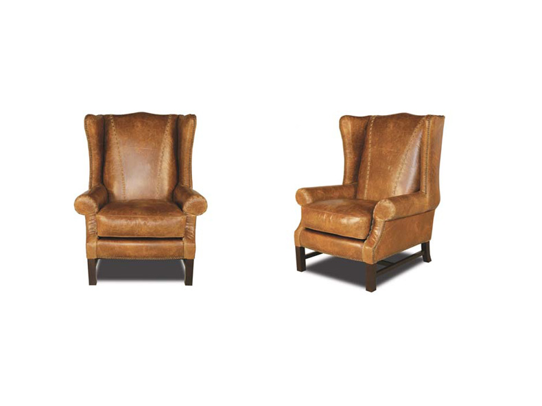 Rodolfo Leather Arm Chair  Eleanor Rigby