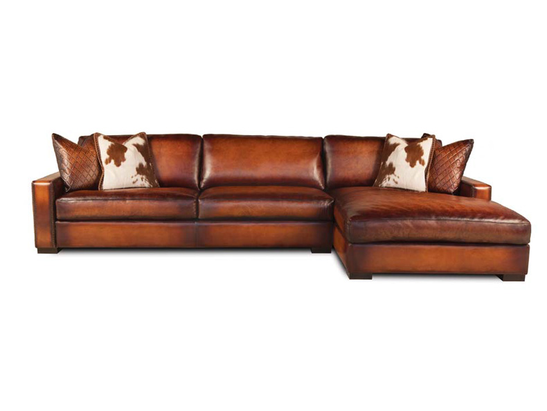 Urban Leather Sectional  Eleanor Rigby