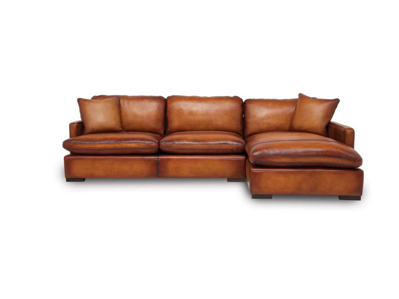 Valencia Leather Sectional  Eleanor Rigby