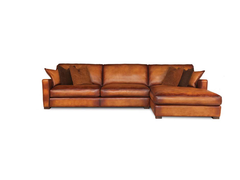 Veracruz Leather Sectional  Eleanor Rigby