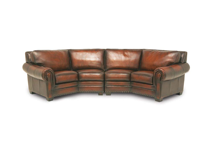 Victoria Leather Sectional  Eleanor Rigby