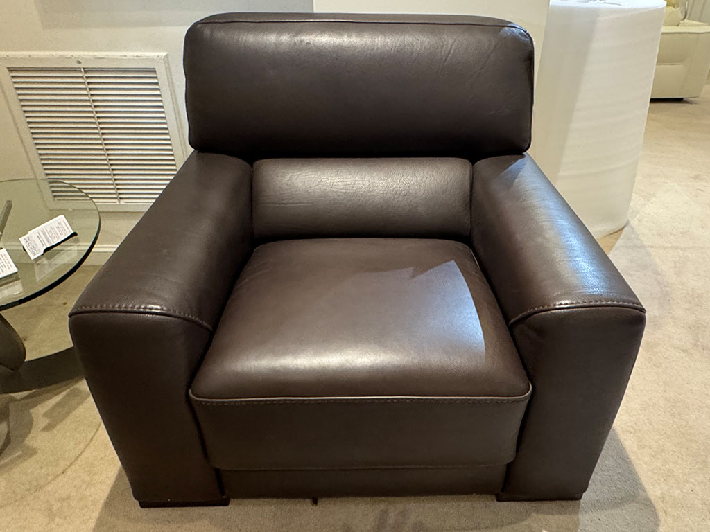 Quality Leather Italian Sofa and Chair Set  SPECIAL