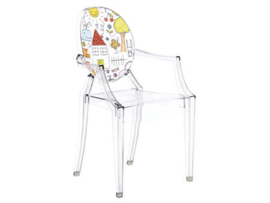 Ghost Arm Chair Custom 5890 Kartell