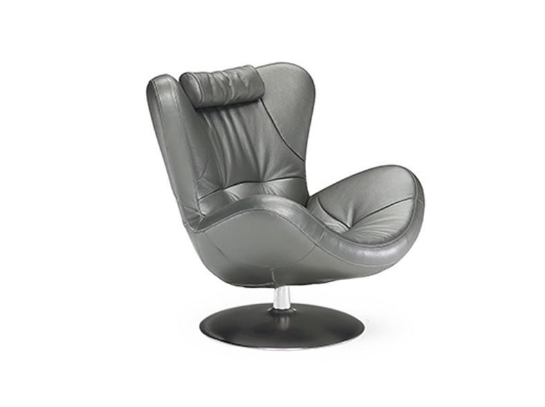 Leather Chair 2506 Natuzzi Italia