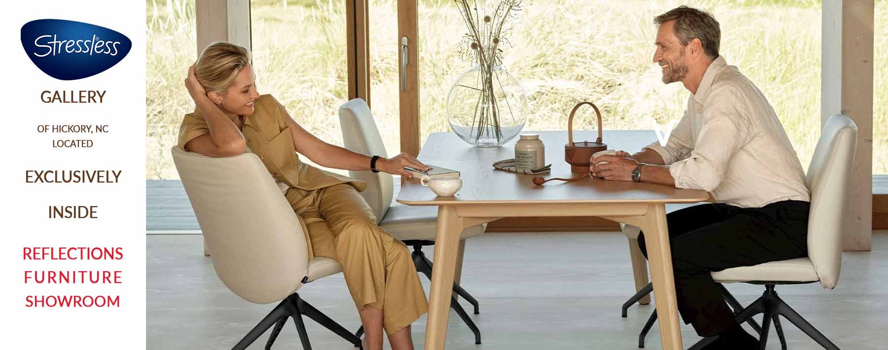 The Stressless Gallery of Hickory, NC Furniture