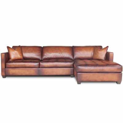Eleanor Rigby Leather Sectionals