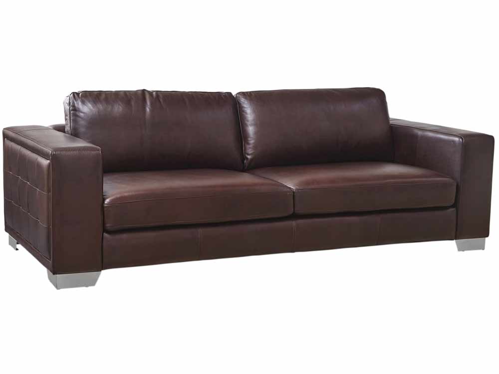 Cairo leather sectional