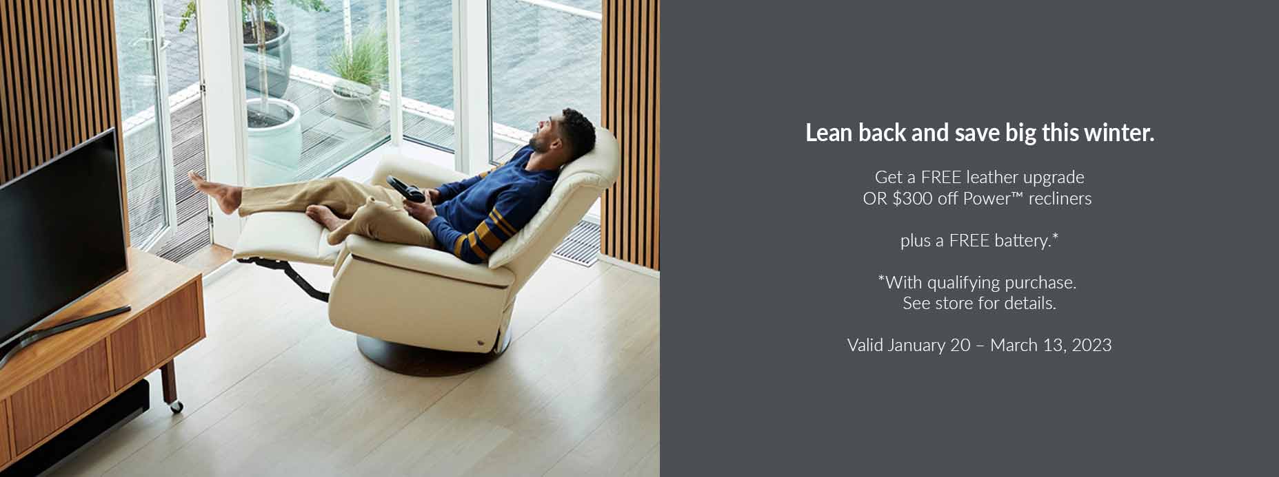 Stressless Free Leather Upgrade Now Available