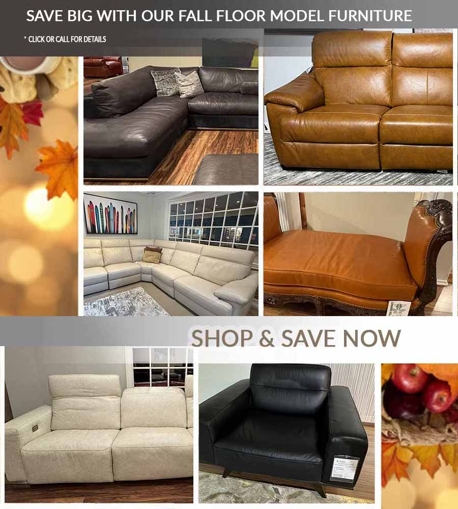 Fall Floor Model Furniture Sale