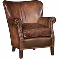 Paolini Leather Wing Chairs